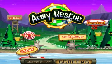 Army Rescue screen shot title